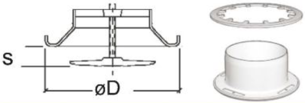 BOCA VENTILACIÓN EXTRACCIÓN DE AIRE TERMOPLÁSTICO ABS | BRICOTUB - MINIVENT